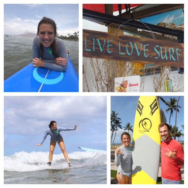 Surfen op Maui Surfen op Maui